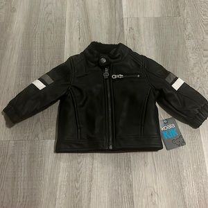 NWT 3-6Mo jacket with a skull on the back